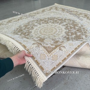 Иранский Ковер Медальон Для Гостиной Дизайн 30234